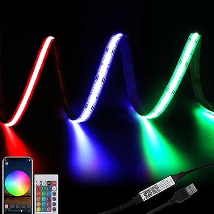4.92ft USB RGB Color Changing LED Strip Light