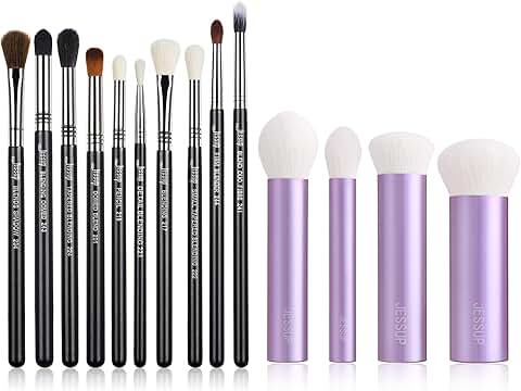 Eyeshadow and Face Kabuki Brush Set