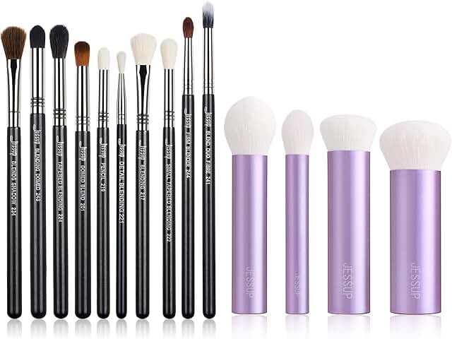 Eyeshadow and Face Kabuki Brush Set