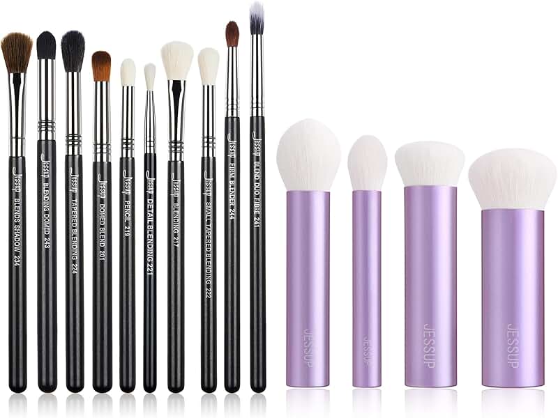 Eyeshadow and Face Kabuki Brush Set