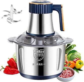 5L 5-Speed Food Processor with Juicing and Dough Kneading