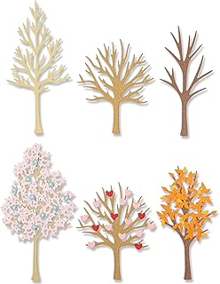 Seasonal Trees Thinlits Die Set, 7 Pieces