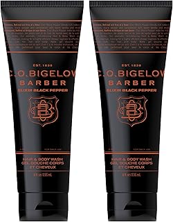 Black Pepper Scented 2-in-1 Hair and Body Wash, Pack of 2