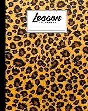 Elementary and high school lesson planner with 121 pages