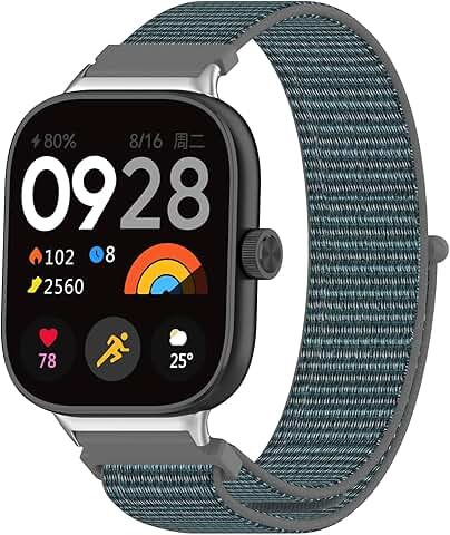 Woven Nylon Band for Xiaomi Smart Watch 8 Pro and Redmi Watch 4