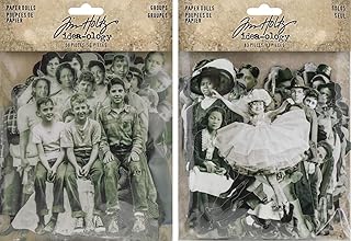 Paper Dolls Groups and Solos Bundle in Orange and Black