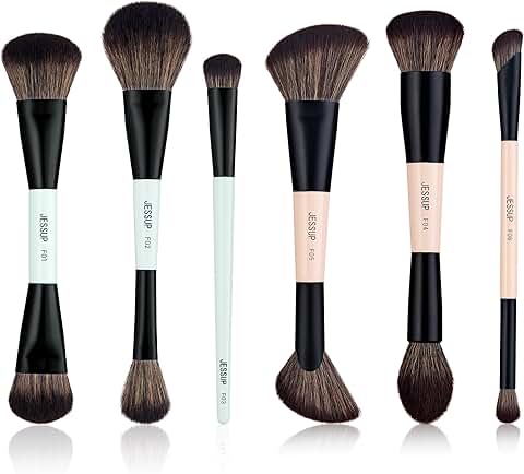 Double-Sided Face Makeup Brush Set with T503 and T508