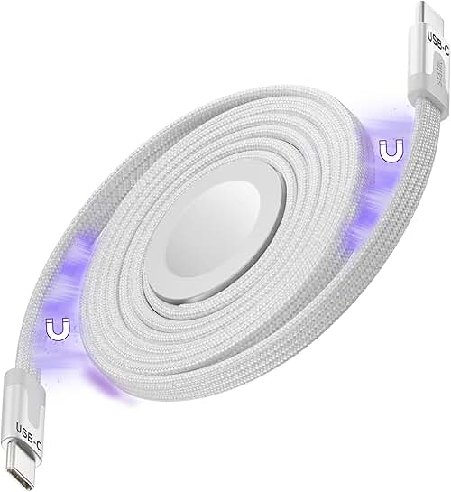 MagStack Duo 2-in-1 USB C Charging Cable for Phone and Watch