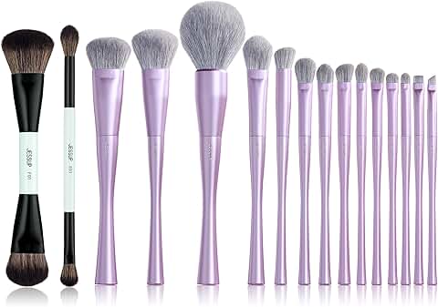 Two Double-Sided Makeup Brushes Set