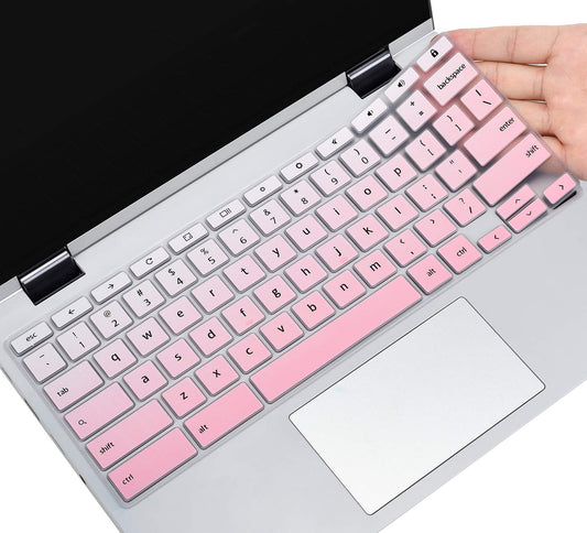 Pink Ombre Keyboard Cover for 11.6-inch Chromebooks