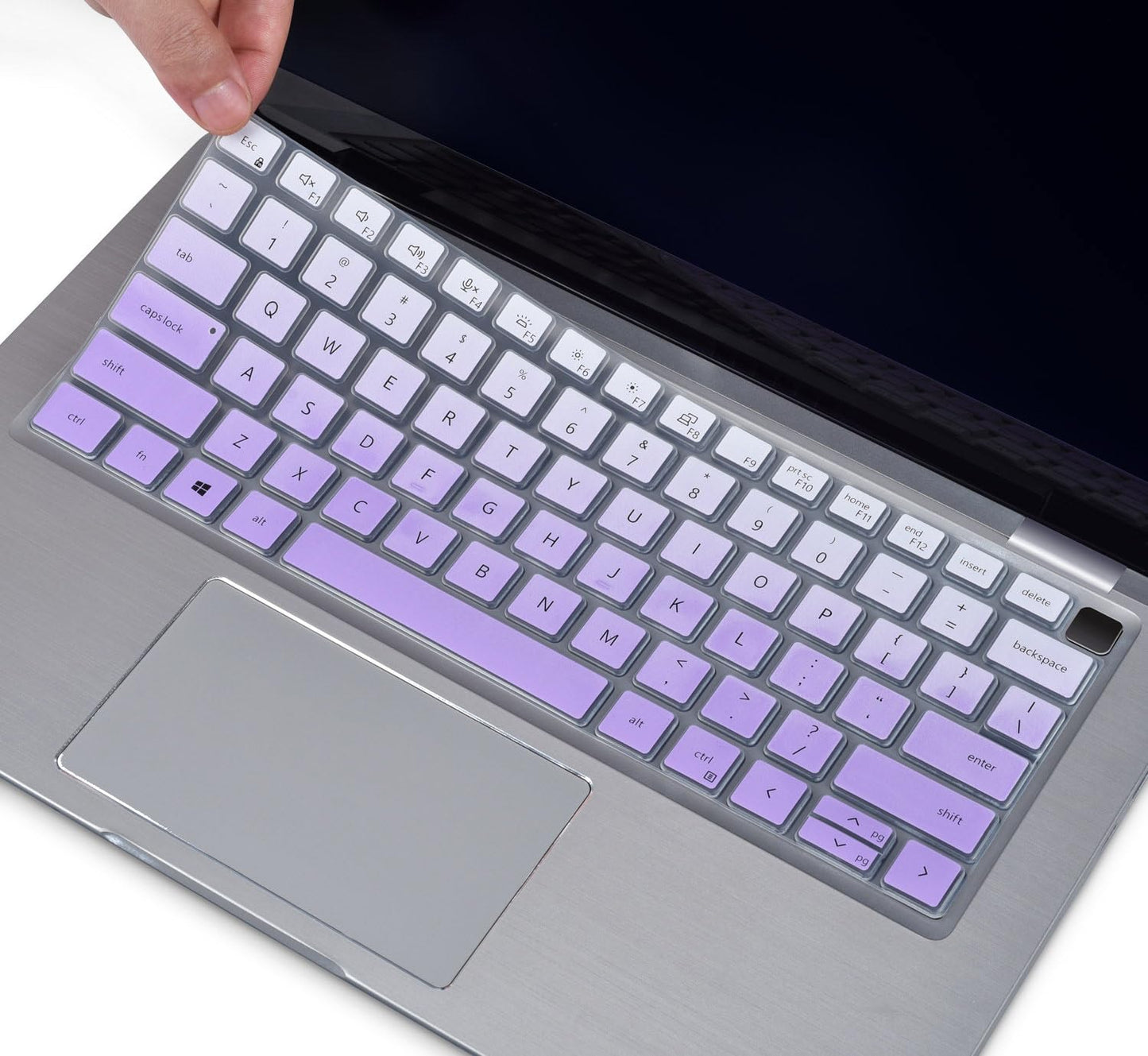 Purple Ombre Keyboard Cover for Latitude Laptops