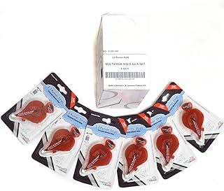 Set of 6 permanent adhesive refills, 49 feet each