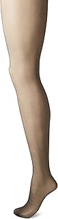 Women's Sheer Pantyhose with Run Resistance and Control Top