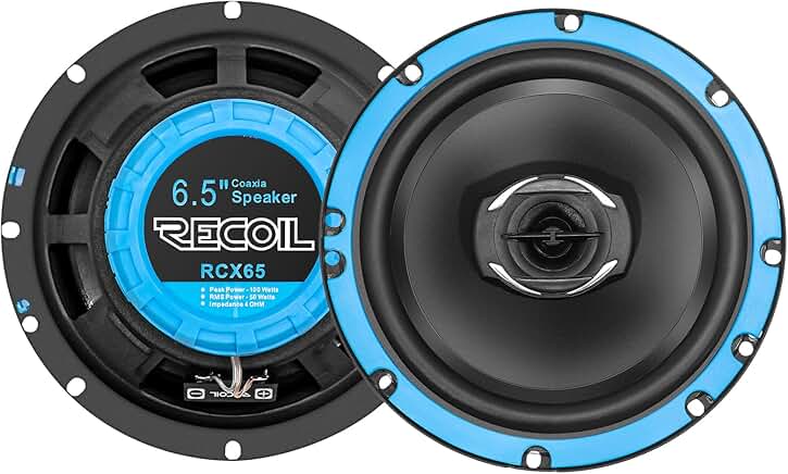 6.5-Inch Car Audio Coaxial Speaker System