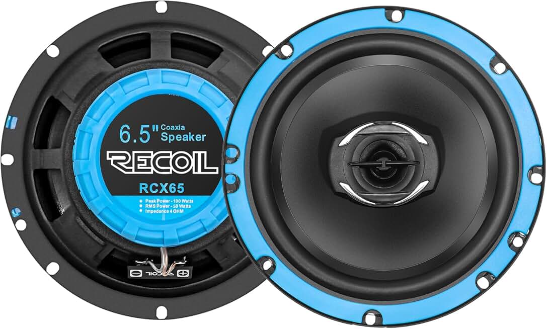 6.5-Inch Car Audio Coaxial Speaker System