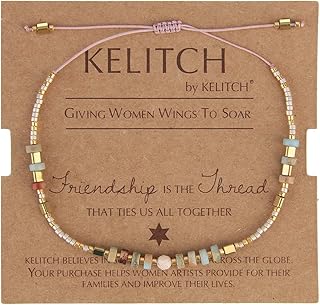 Colorful Crystal Shell Beaded Friendship Bracelet