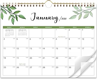 2026 Wall Calendar with Julian Dates and Thick Paper