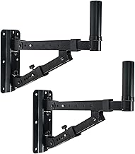 Two Adjustable Wall Mounts for Speakers