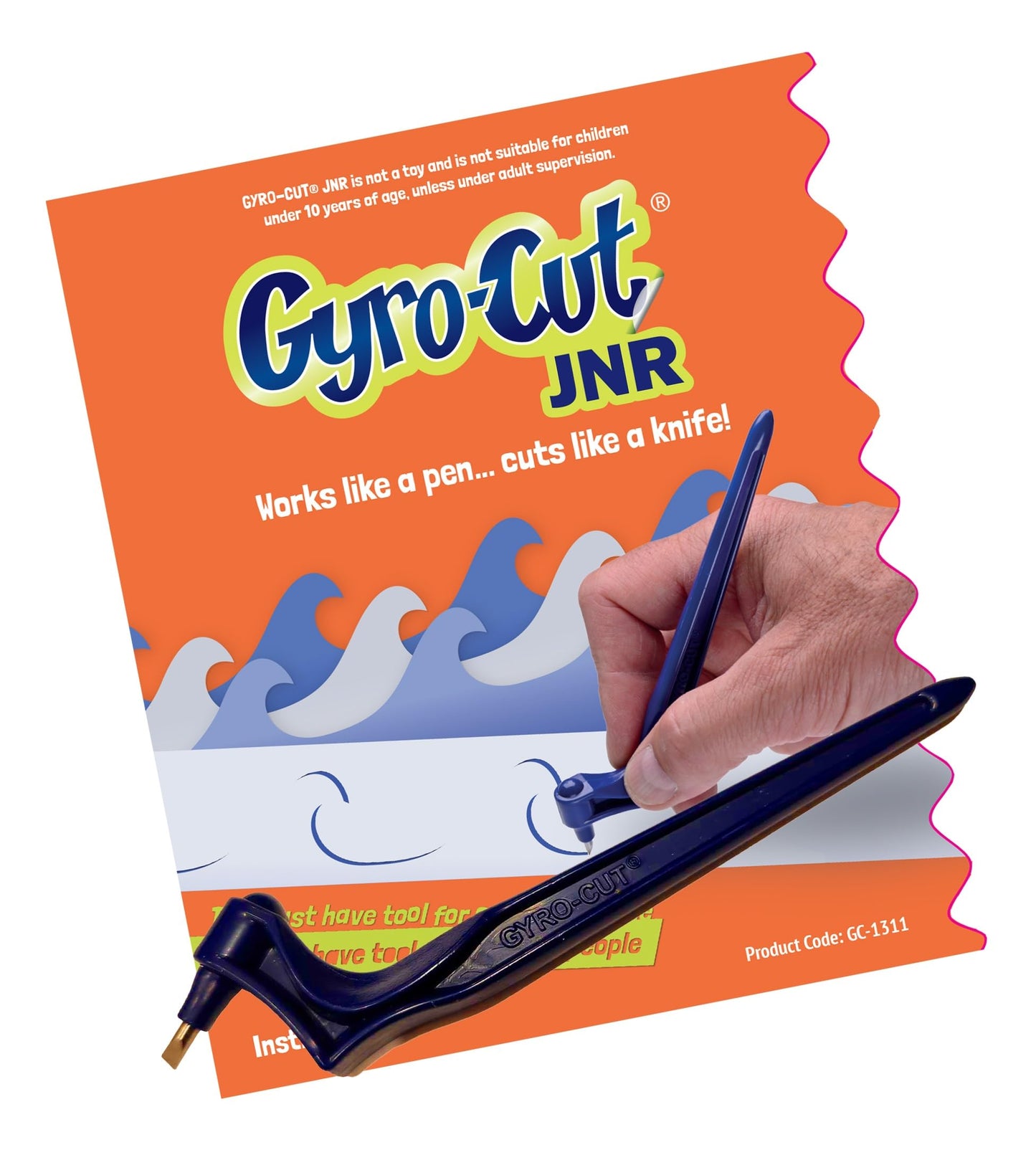 Scrapbooker's Rotating Blade Cutting Tool