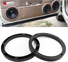 Two 6.5-inch speaker spacers for improved sound quality