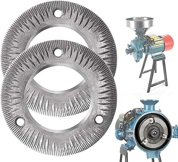 2-Piece Grinding Sheets for 3000W Grain Mill