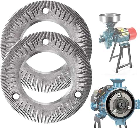 2-Piece Grinding Sheets for 3000W Grain Mill