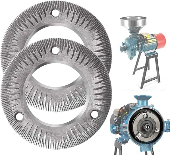 2-Piece Grinding Sheets for 3000W Grain Mill