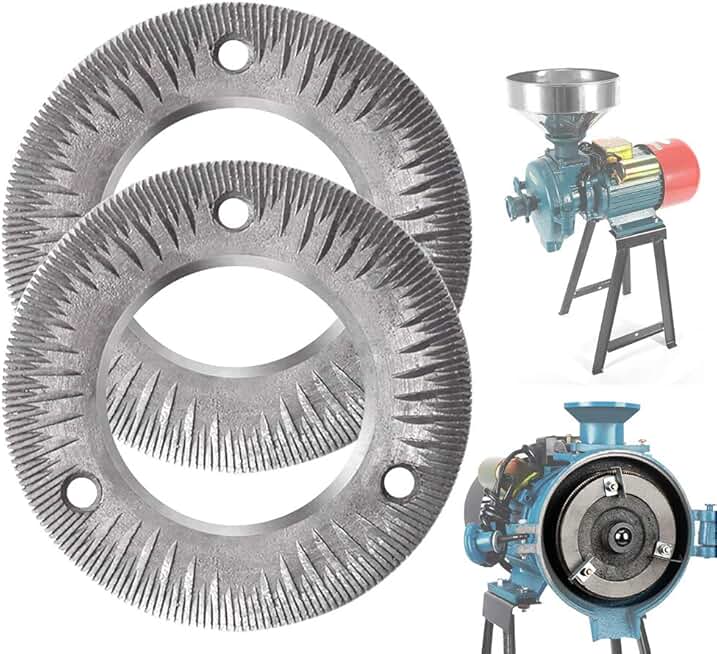 2-Piece Grinding Sheets for 3000W Grain Mill