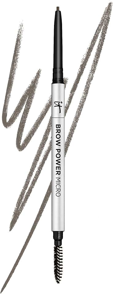 Eyebrow Pencil with Spoolie, Taupe, 0.017 oz