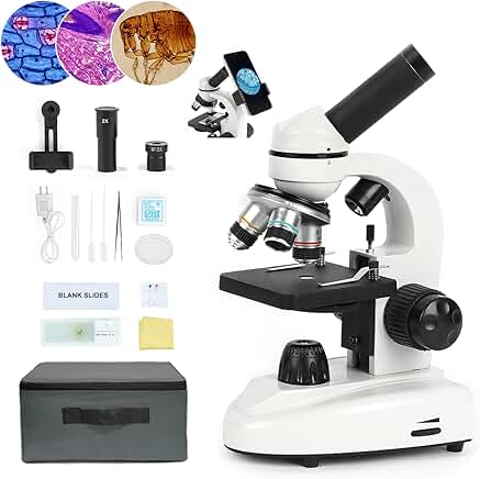 Biological Compound Microscope Kit for All Ages
