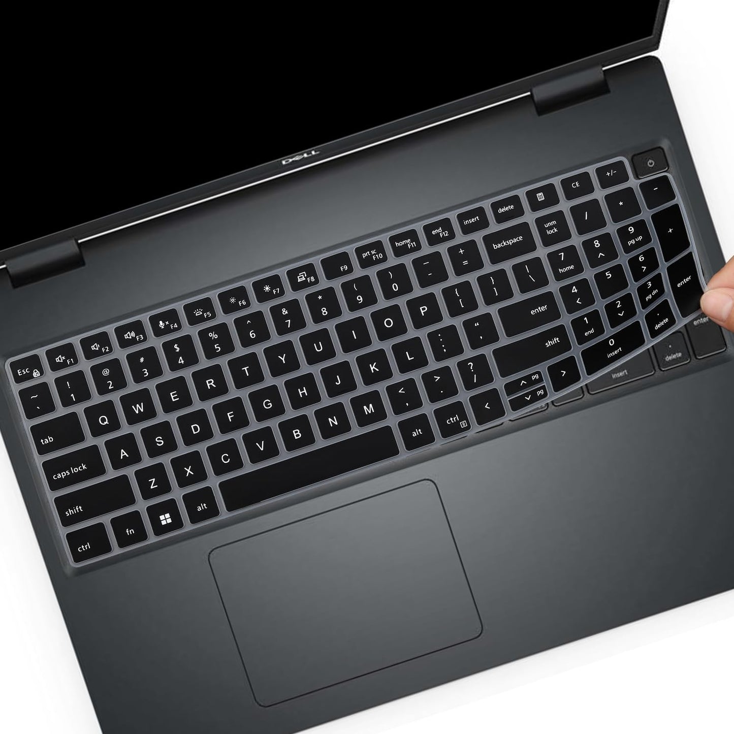 Black Keyboard Cover for 16-17.3 Inch Precision Laptops