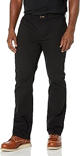 Men's Black Rebar M7 DuraStretch Straight Pants, Size 29L x 30W