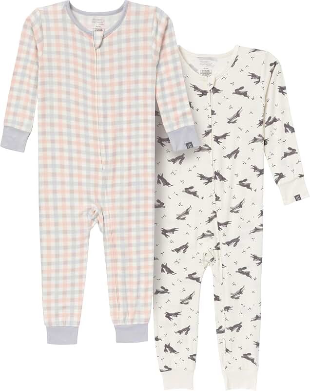 Baby boys viscose holiday footless pajamas pack
