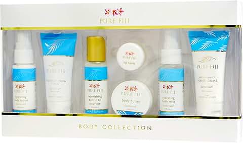 7-Piece Bath and Body Gift Set with Coconut Scent