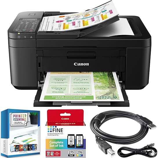 Wireless All-in-One Printer with Scanner and Fax