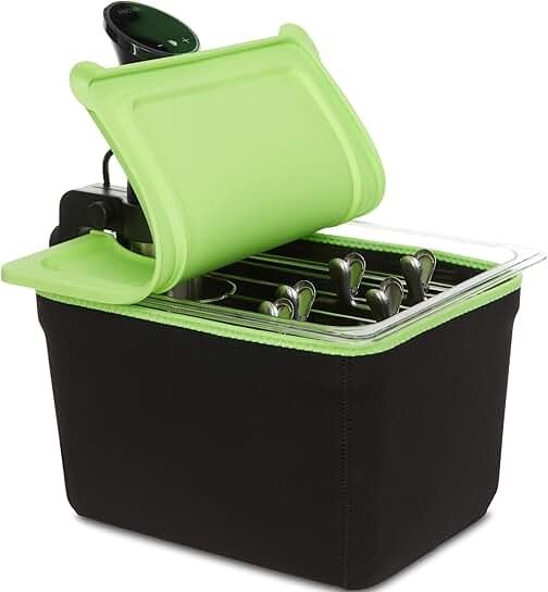 12 Qt Sous Vide Container with Lid and Rack