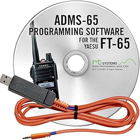 Programming Software and USB-55 Cable for FT-65 HT