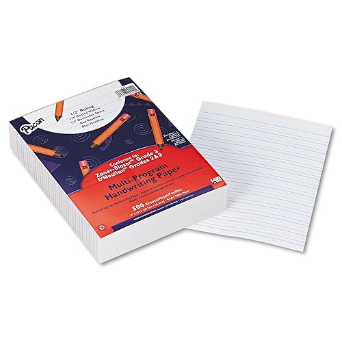 Multi-Program Handwriting Paper, 10.5 x 8, White, 500 Sheets