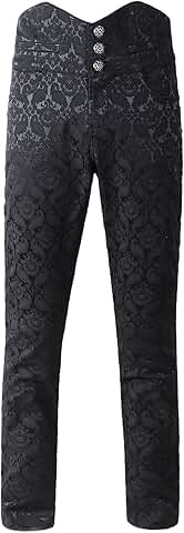 Men's Steampunk Gothic Victorian Trousers
