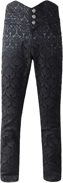 Men's Steampunk Gothic Victorian Trousers