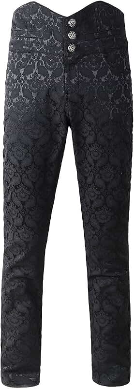 Men's Steampunk Gothic Victorian Trousers