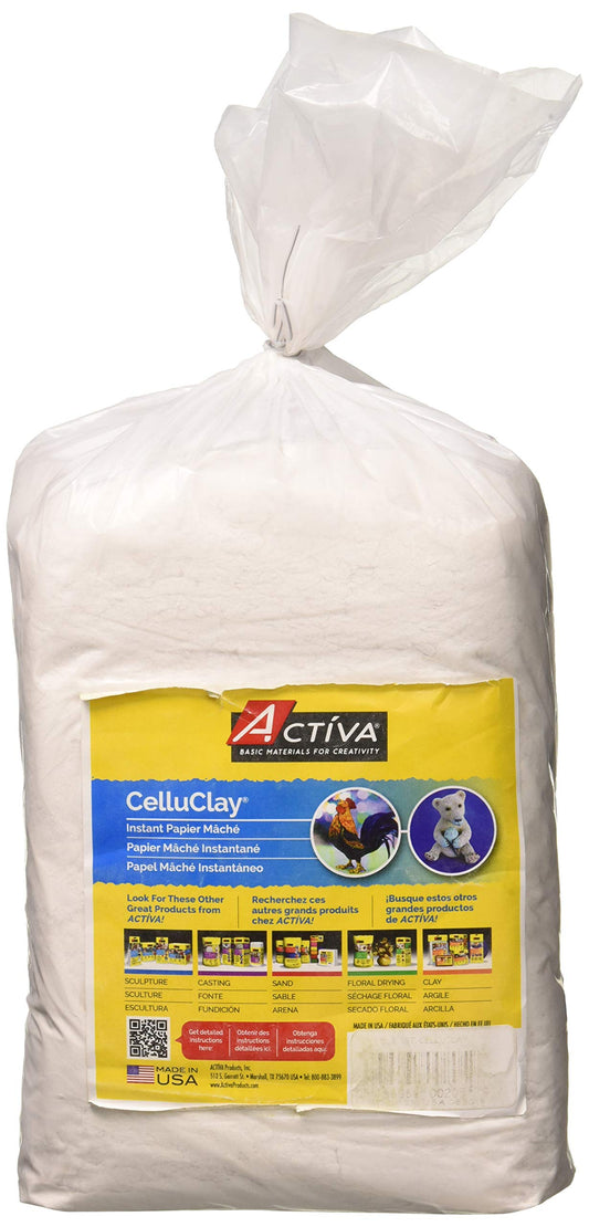 5lb White CelluClay Instant Papier Mache