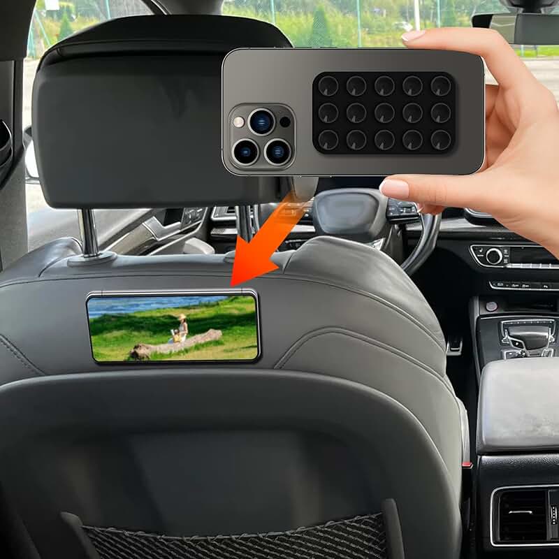 Silicone Suction Cup Phone Mount for Hands-Free Use