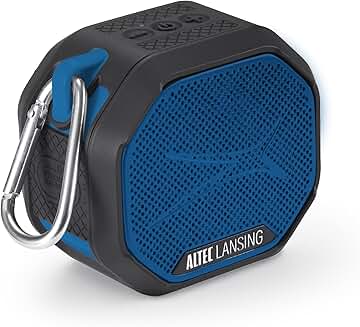 Waterproof Bluetooth Speaker with Wireless Pairing and Quick Charge