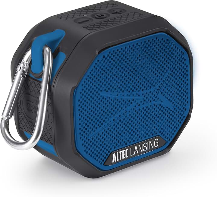 Waterproof Bluetooth Speaker with Wireless Pairing and Quick Charge