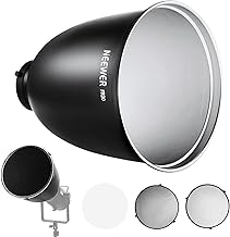 Deep Focus Reflector with Honeycomb Grids and Diffuser