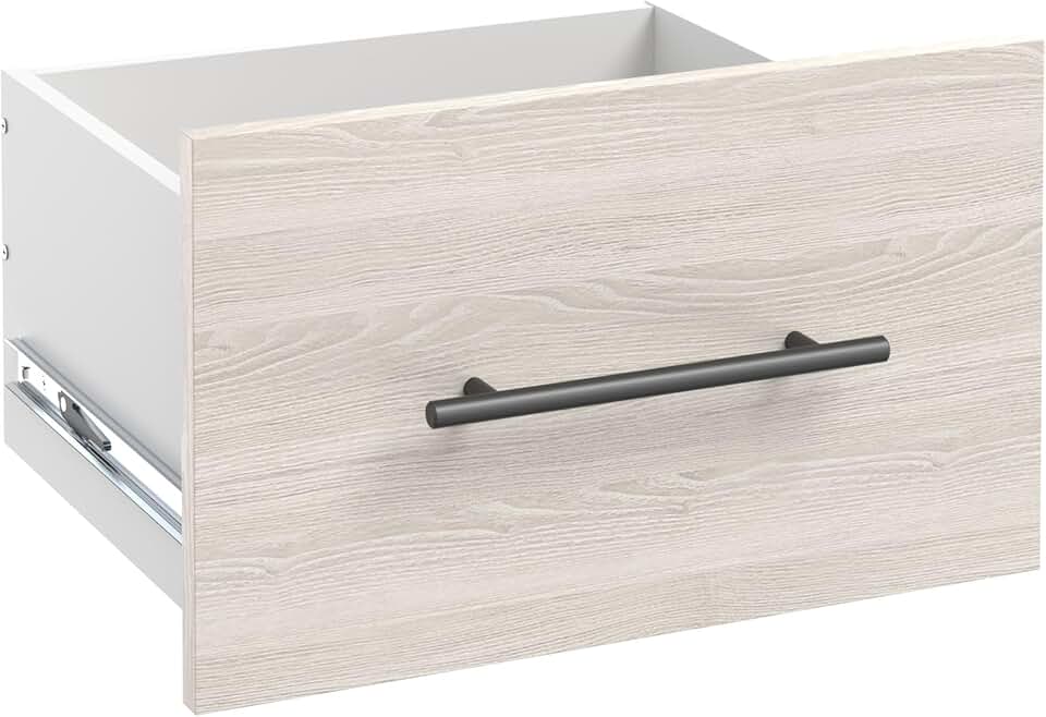 Wood Closet Drawer, 16x10 inches, White