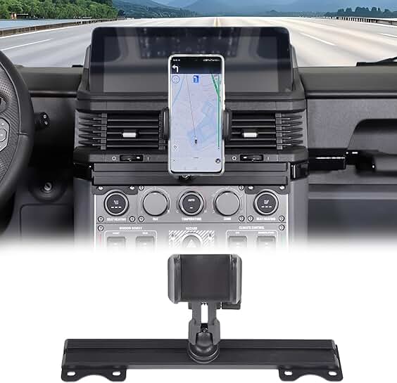 Car Phone Holder for Grenadier 2020-2024, Aluminum Alloy Mount