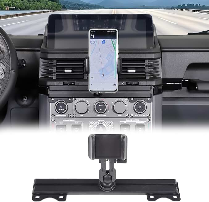 Car Phone Holder for Grenadier 2020-2024, Aluminum Alloy Mount