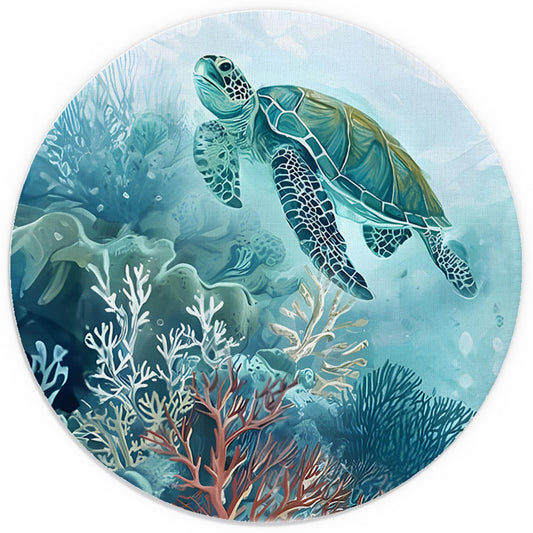 Turtle Mouse Pad for Computer and Desk Use